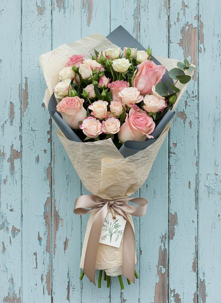 Букет цветов из: Розы в Дыдымкине