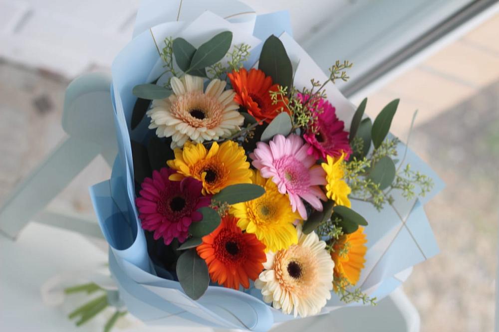 Букет цветов из: Герберы в Дыдымкине