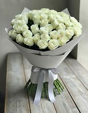 Букет 35 Белых роз в Дыдымкине