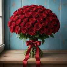 Букет Красные розы Блэк Меджик в Дыдымкине