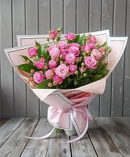 Букет Розовый кустик в Дыдымкине