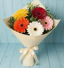 Букет цветов из:  Герберы #REPLACE_PRED# Дыдымкине
