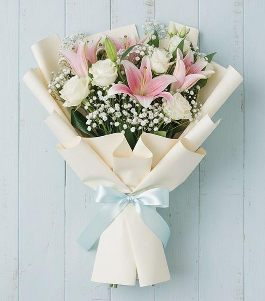 Букет цветов из: Лилии в Дыдымкине