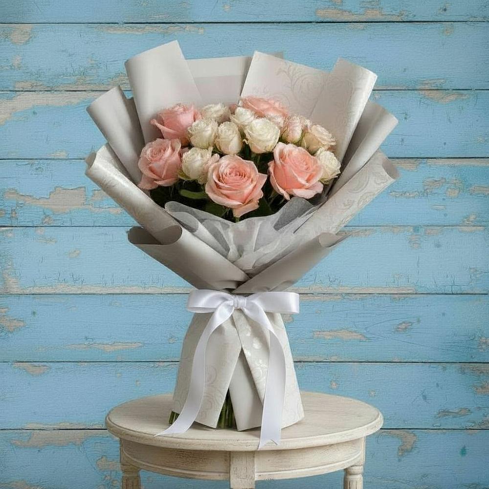 Букет цветов из: Розы в Дыдымкине