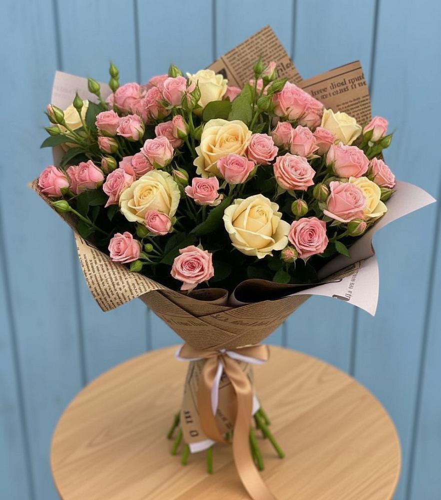 Букет цветов из: Розы в Дыдымкине