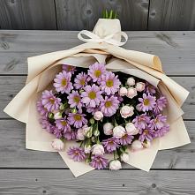 Букет цветов из:  Розы и Хризантемы в Дыдымкине