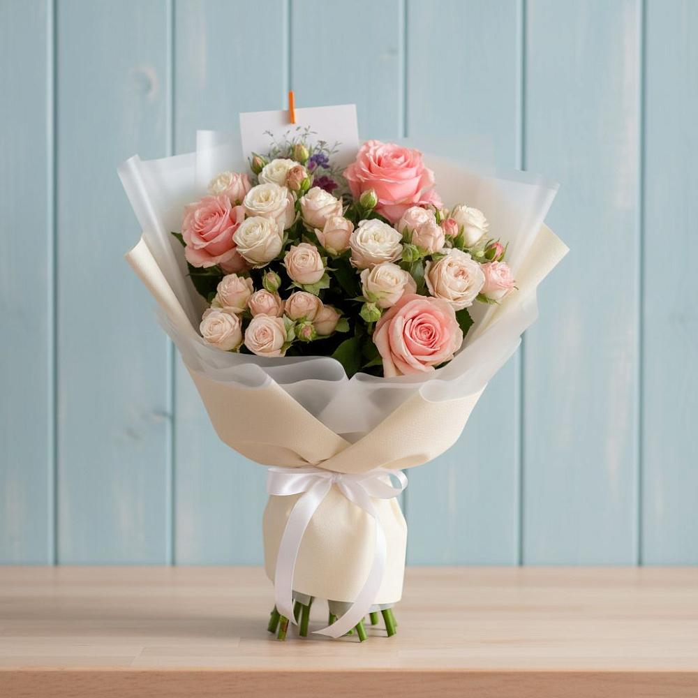 Букет цветов из: Розы в Дыдымкине