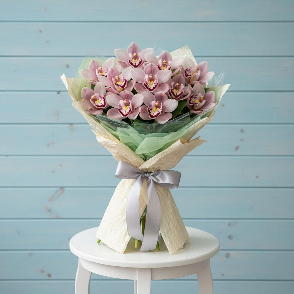 Букет цветов из: Орхидеи и Розы в Дыдымкине