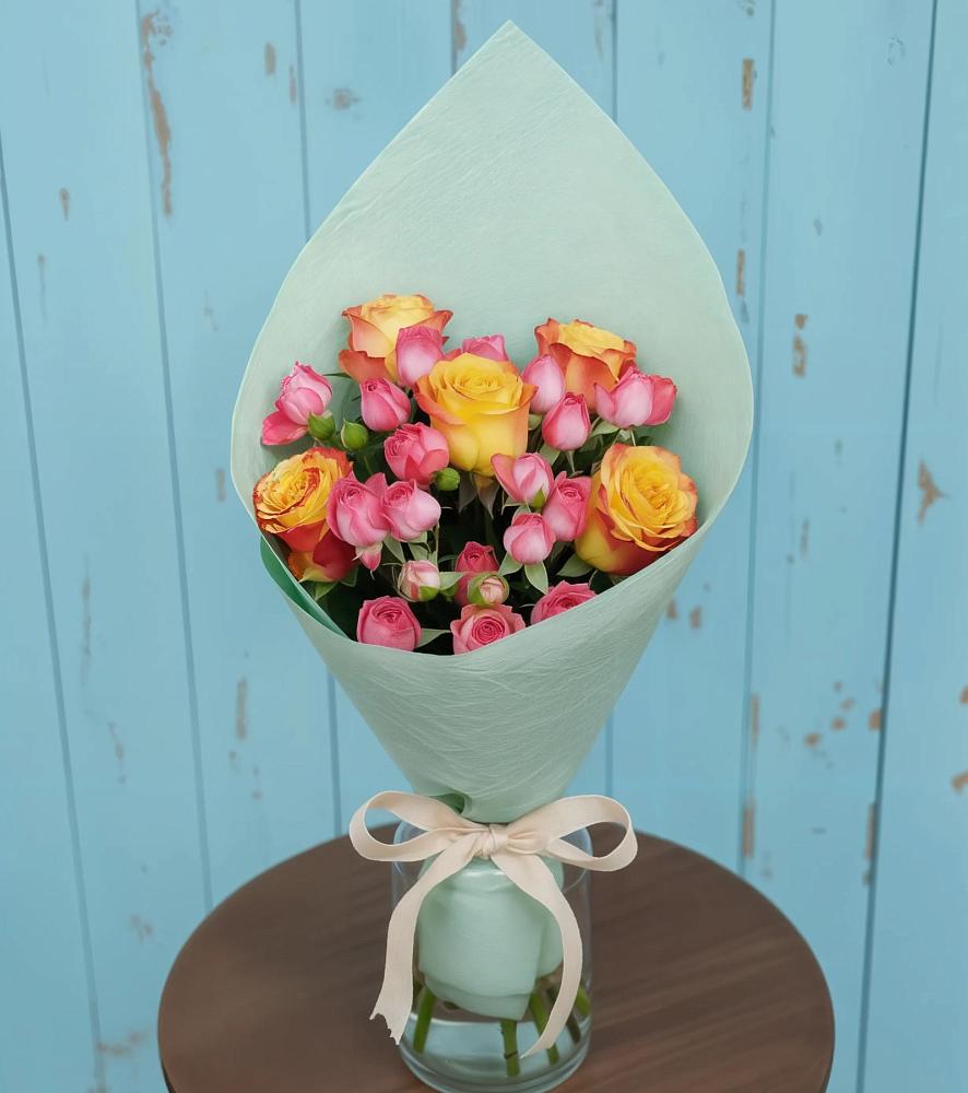 Букет цветов из: Розы в Дыдымкине