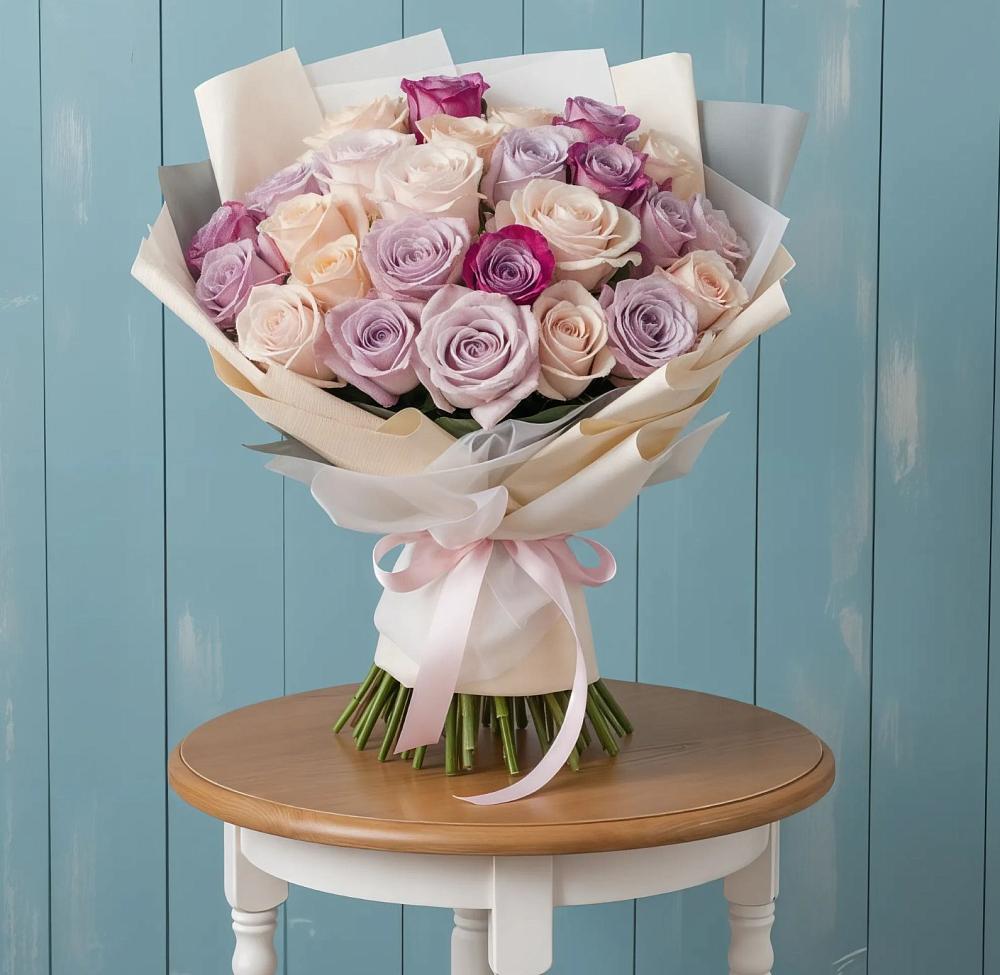 Букет цветов из: Розы в Дыдымкине