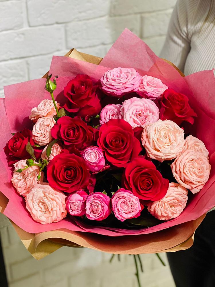 Букет цветов из: Розы в Дыдымкине