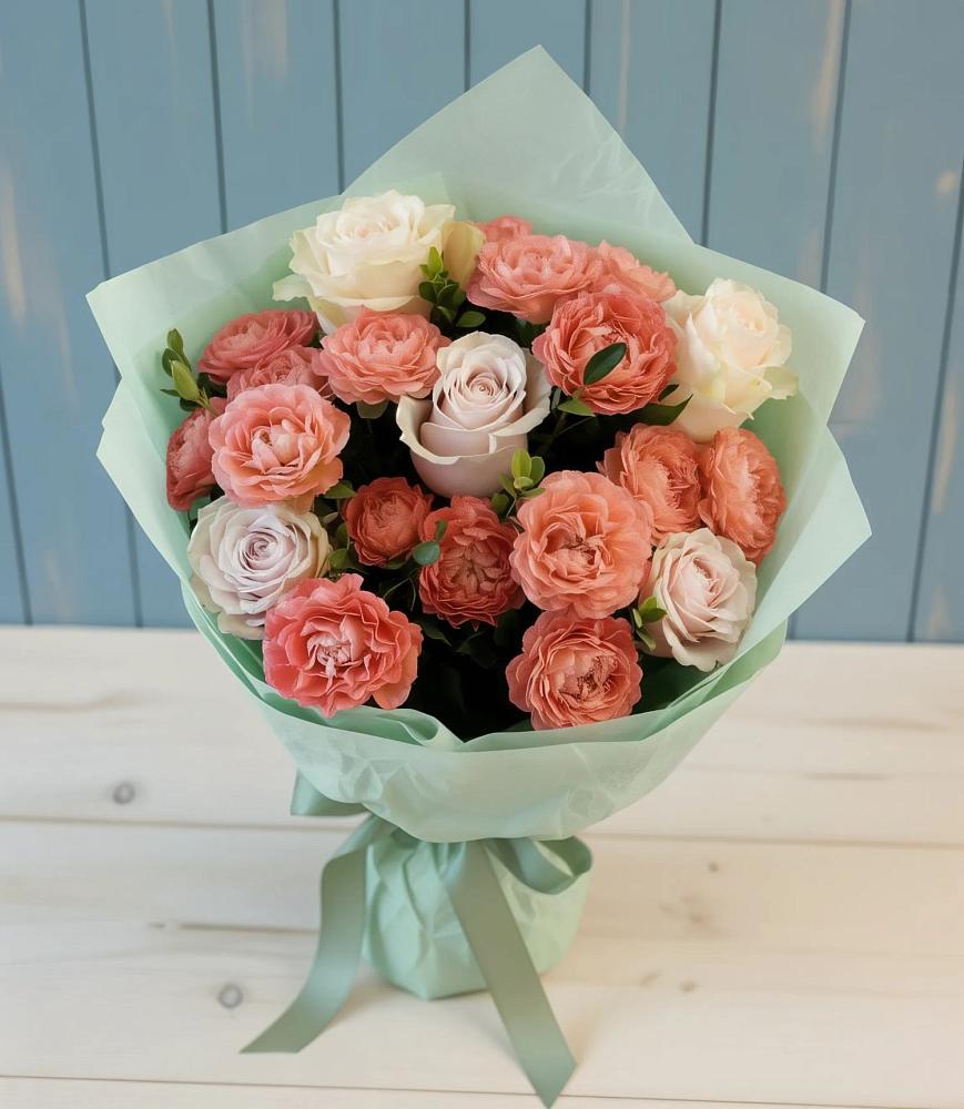 Букет цветов из: Розы в Дыдымкине