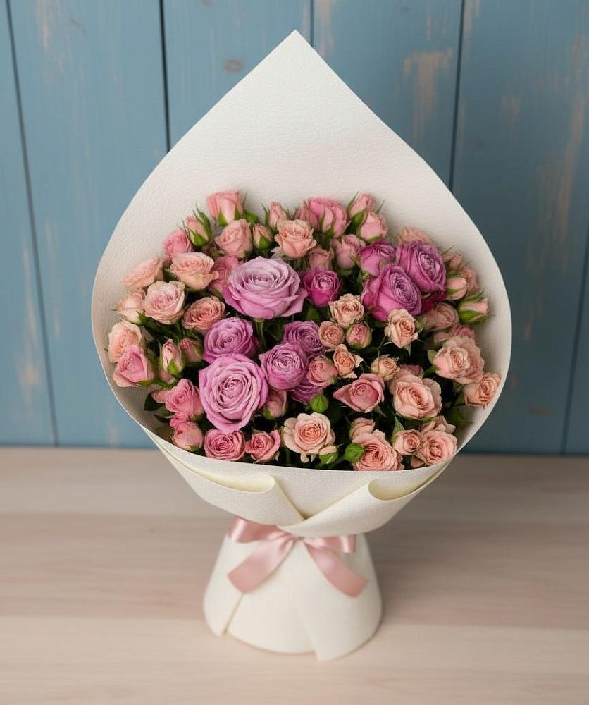 Букет цветов из: Розы в Дыдымкине