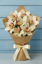 Букет цветов из:  Орхидеи и Розы #REPLACE_PRED# Дыдымкине