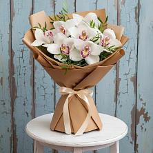 Букет цветов из:  Орхидеи и Розы в Дыдымкине